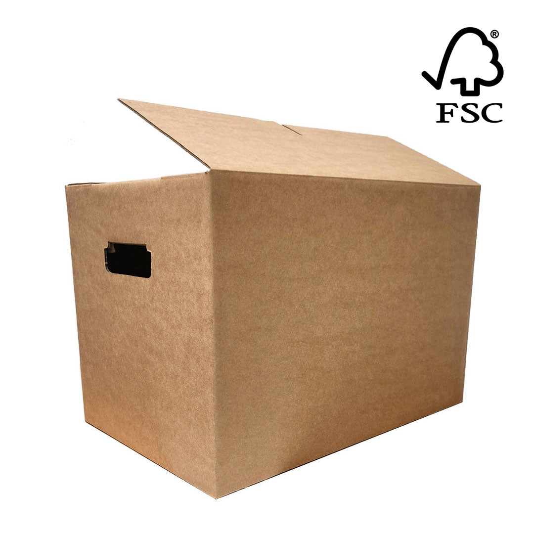 15 st verhuisdozen - autolock - profi extra sterk - 51L - versterkte handvatten - FSC keurmerk